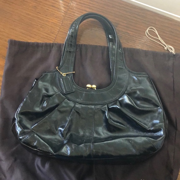 Coach Purse patent leather purse - Picture 3 of 6